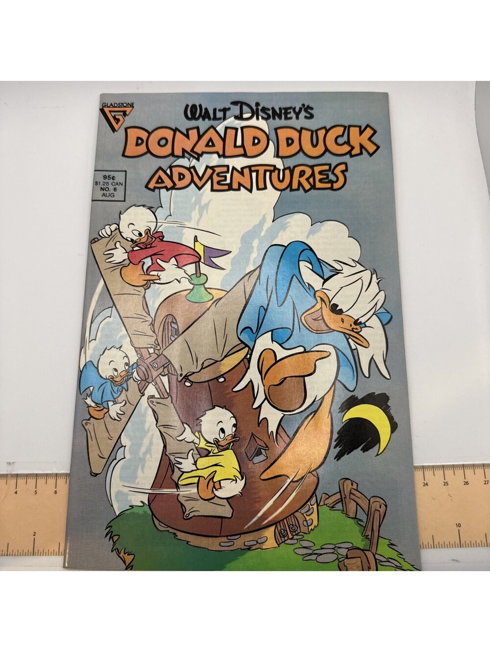 Walt Disney's Donald Duck Adventures #6 (Gladstone Comics August 1988)
